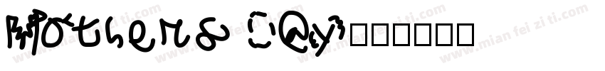 Mothers Day字体转换